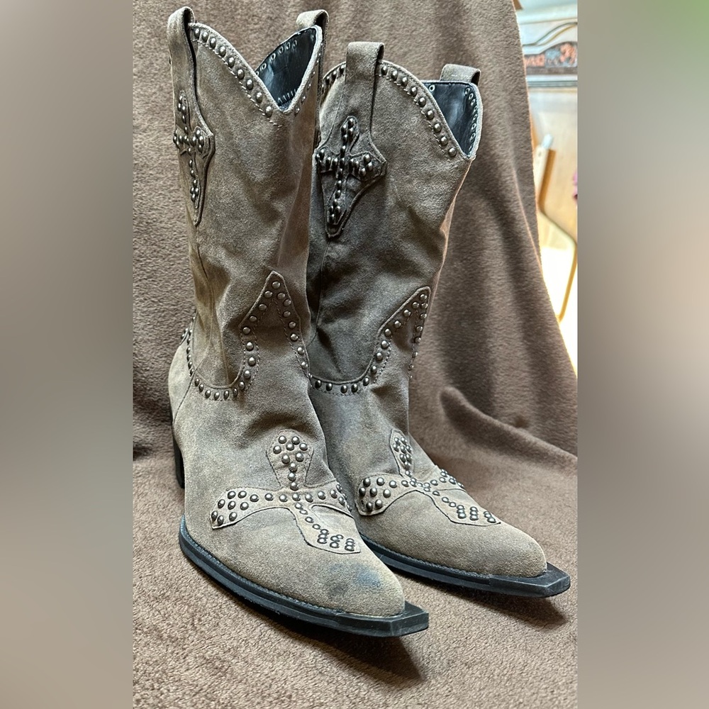 Roper Dress Boots - Picture 3 of 14